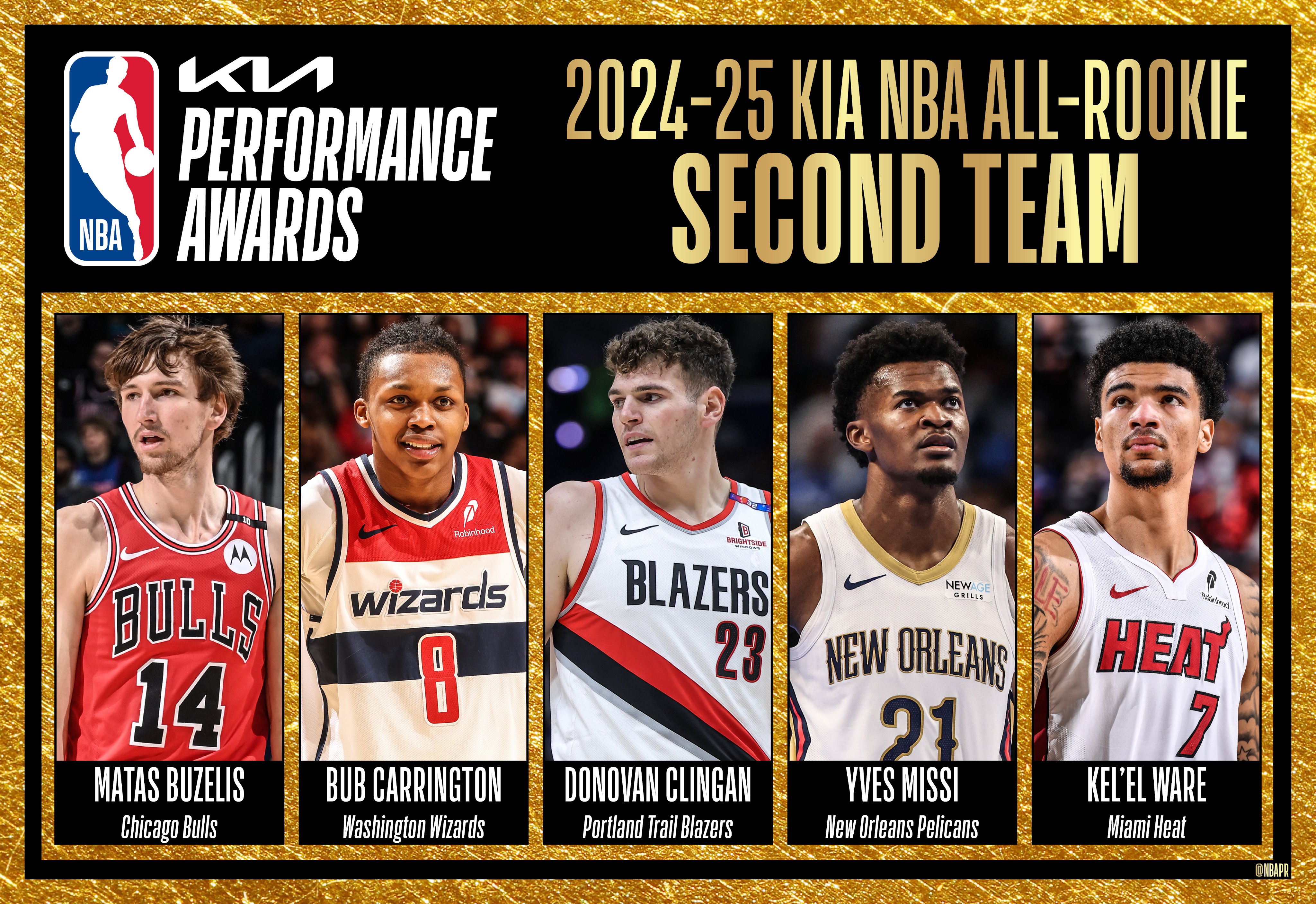 NBA新赛季五大潜力新星闪耀二阵阵容